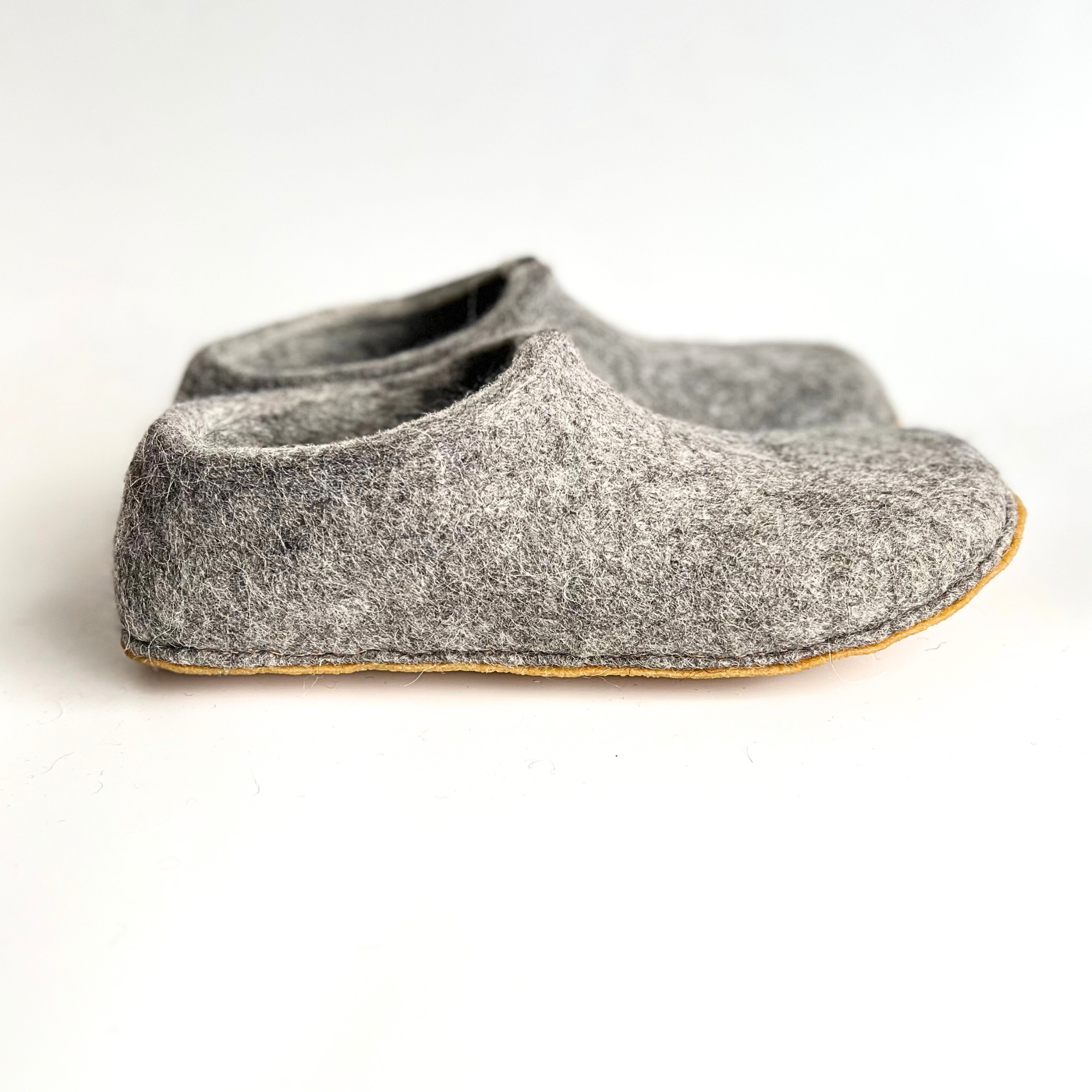 Boiled wool mens slippers discount